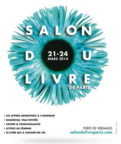 Salon du Livre, Paris, 21 au 24 mars, à la Porte de Versailles