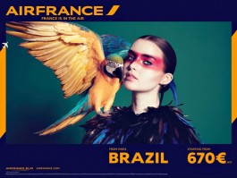 Air France : carnaval brésilien et nouvelle trousse Business