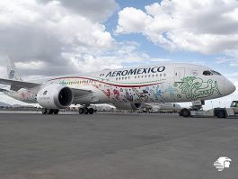 Le Boeing 787-9 Quetzalcoatl d’Aeromexico se pose à Paris